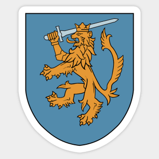 Lion Knight COA Sticker